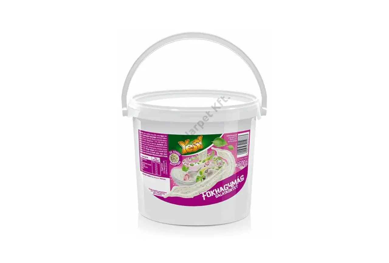 YESS Fokhagymás salátaöntet 2,5 kg